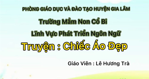 Truyện: Chiếc áo đẹp - MGB